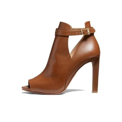 MICHAEL KORS Lawson Ботильоны 8,8 см Женские Коричневый