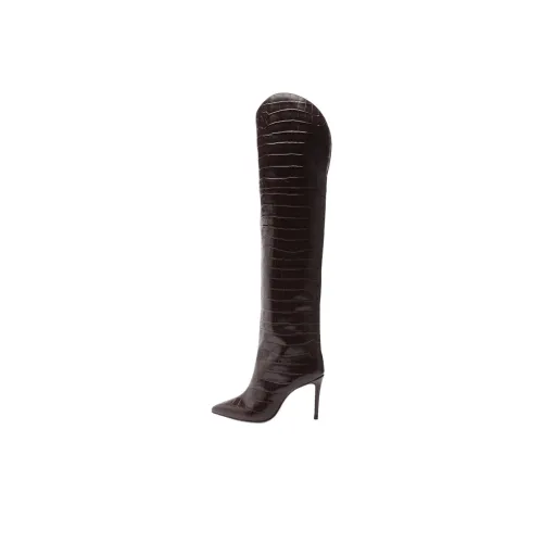 Schutz Maryana Over The Knee Boots 9cm Женские Красно-коричневый