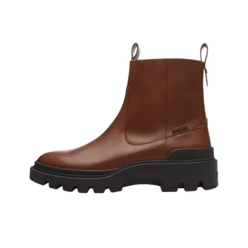 COACH Caiden Botulки 4CM Мужской Коричневый