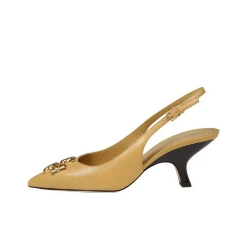 Tory Burch Eleanor Высокие каблуки Песочно-желтые Женские