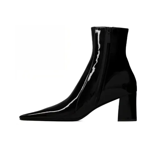 SAINT LAURENT Ботильоны 7,5 см Мужской Черный