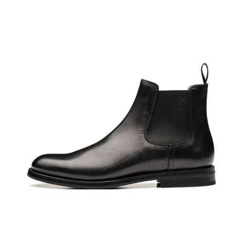 CHURCH'S Monmouth Wg Ankle Длина (размер в длину) Челси Женские Черный