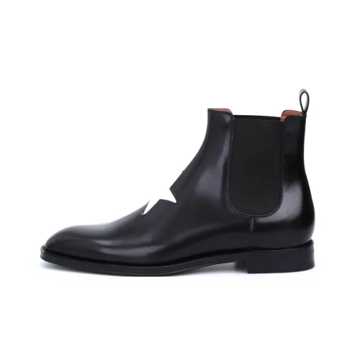 Givenchy Короткий Челси Мужской Черный