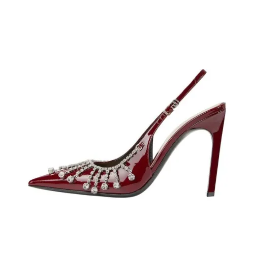 GUCCI Высокие каблуки Красный Женские