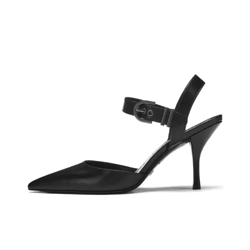 Stuart Weitzman SW Узкий каблук Высокие каблуки 8,5 см Женские Черный