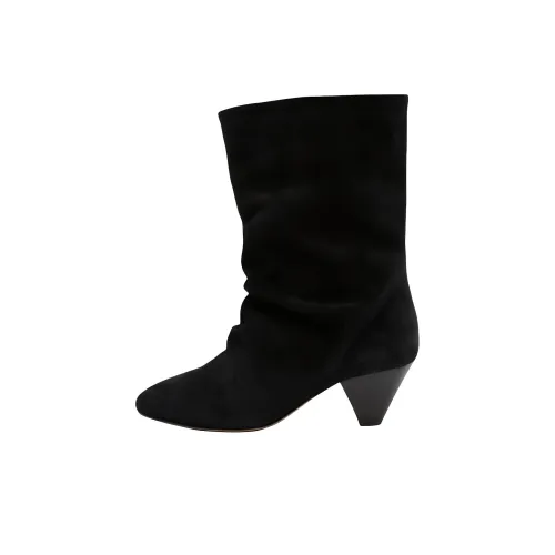 ISABEL MARANT Reachi Колено Высокие сапоги 5,3 см Женские Черный