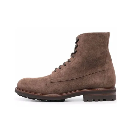 BRUNELLO CUCINELLI Ботильоны Мужские Коричневые