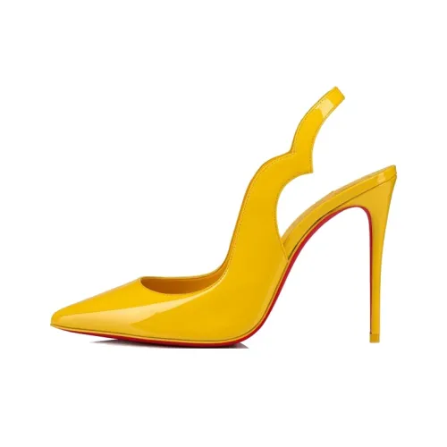 CL Узкий каблук Высокие каблуки 10 см Женские Желтые