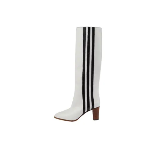 GUCCI Женские белые высокие сапоги