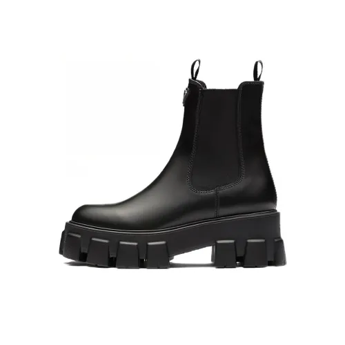 PRADA Monolith Челси Черный Женские