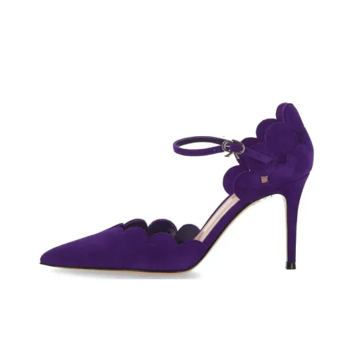 GIANVITO ROSSI Высокие каблуки Фиолетовый Женские