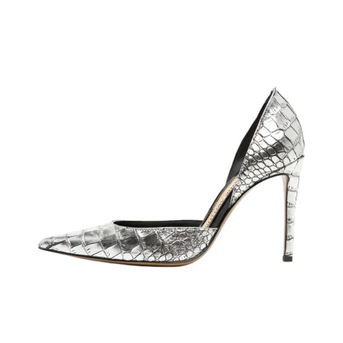 Alexandre Vauthier Узкий каблук Высокие каблуки Женские Серебряные