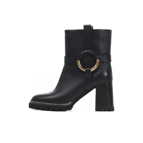 See By Chloe Женские ботильоны черные