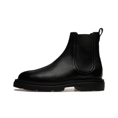 BALLY Короткий Челси Мужской Черный