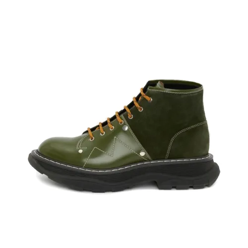 Alexander McQueen Tread Slick ботинки Martin's Мужской