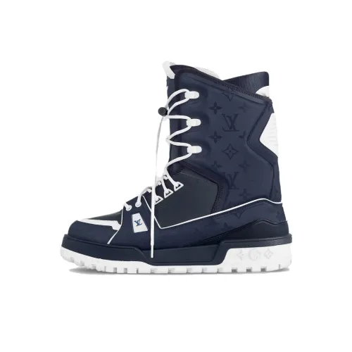 LOUIS VUITTON Trainer Короткий Сноубутсы Мужской Синий