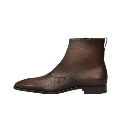 BERLUTI Ботильоны Мужские Коричневые