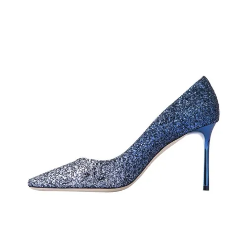 Jimmy Choo Высокие каблуки Синие Женские