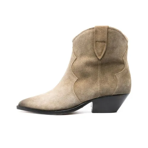 ISABEL MARANT Dewina Ботильоны 40 мм Женские Тауповый