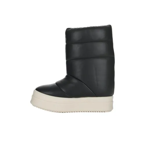 Rick Owens RO Короткий сноубутс мужской черный