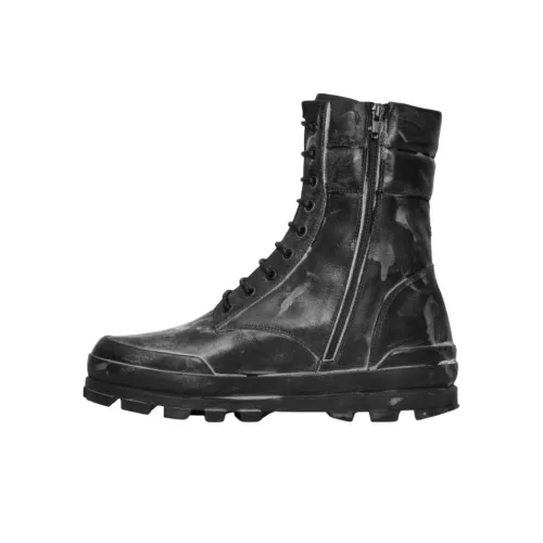 GUESS Короткий Мартин Ботин Мужской Черный