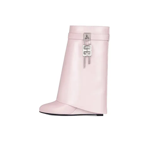 GIVENCHY Shark Lock Модные ботильоны женские розовые