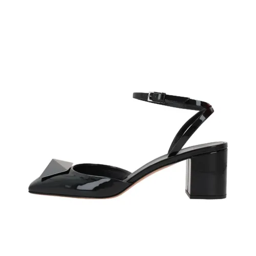 Valentino Garavani Грубый каблук Высокие каблуки Женские Черный