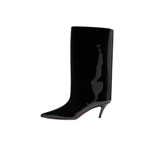 AMINA MUADDI FLONA Botильоны 6 см Женские Черные