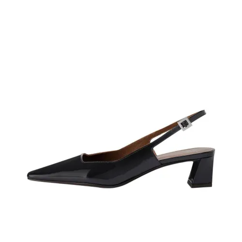 Giuseppe Zanotti GZ Brenda Песочные часы Высокие каблуки 4,5 см Женские Черный