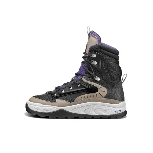 DIOR Снег Fashion Ботильоны Мужские Черные