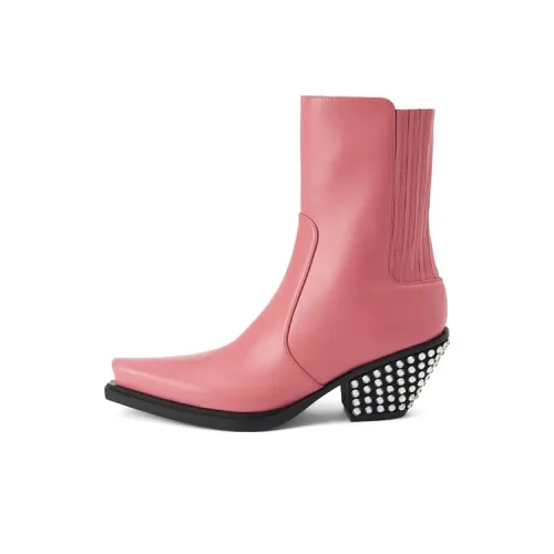 Giuseppe Zanotti GZ Yanhira Ботильоны Женские Розовые