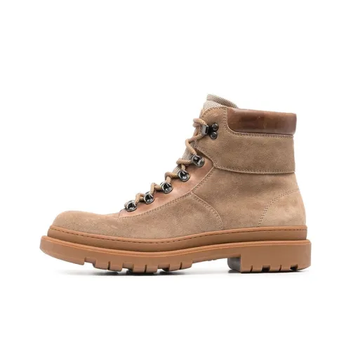 BRUNELLO CUCINELLI Ботильоны Мужские Коричневые