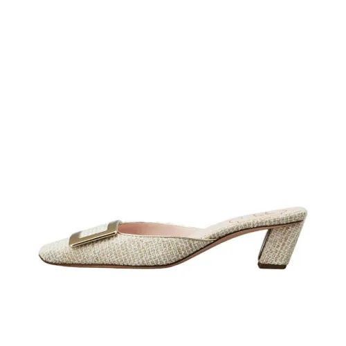 Roger Vivier Belle Vivier Высокие каблуки Бежевый Женские