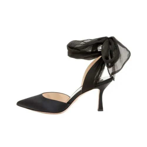 Badgley Mischka BLAZE Узкий каблук Высокие каблуки 7,5 см Женские Черный