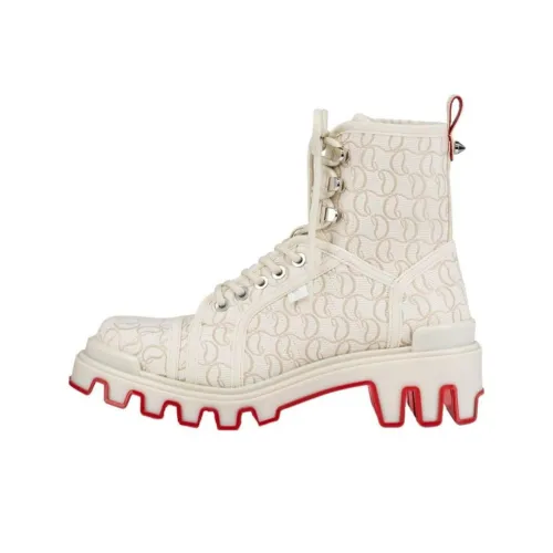 Christian Louboutin ботинки Martin Beige Brown Мужские