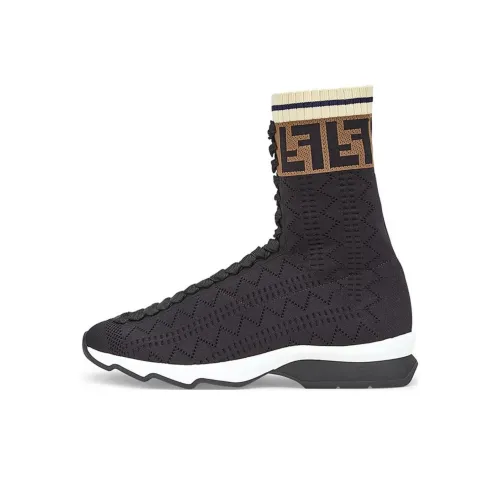 FENDI Ботильоны Женские Черные