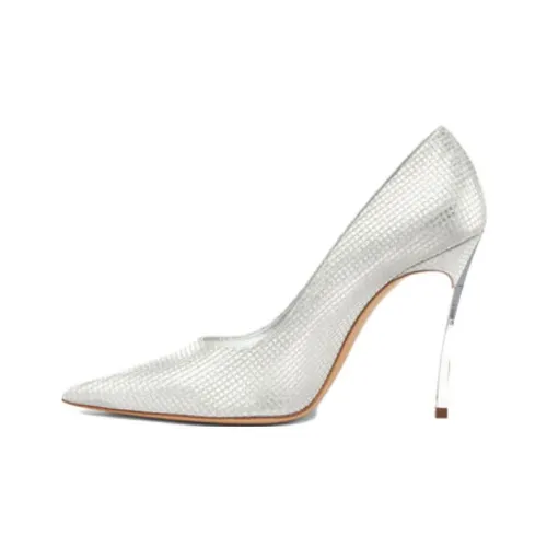 Casadei Высокие каблуки Серебряный Женские