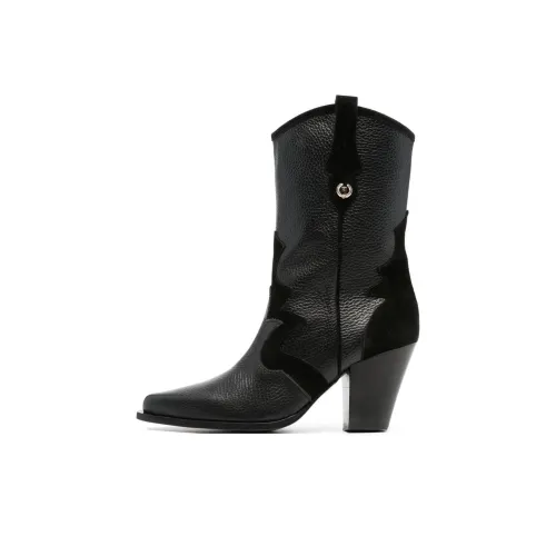 Pollini Texas Flair Ботильоны Женские Черные