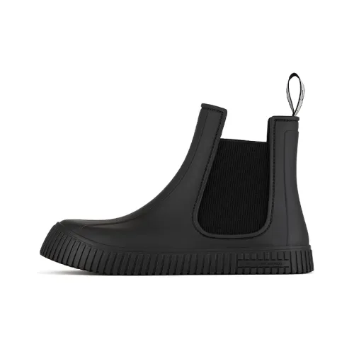 EMPORIO ARMANI Beatle Ankle Boot Chelsea Мужской Черный