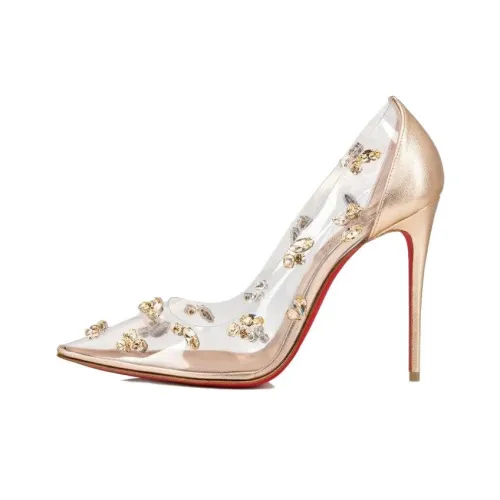 Christian Louboutin Высокие каблуки Желтые Женские