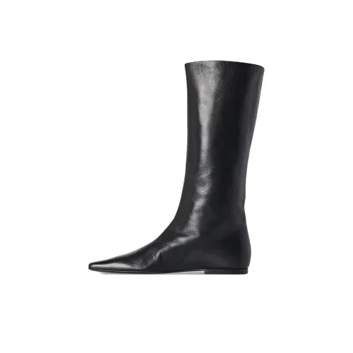 THE ROW Женские высокие сапоги на колено черные