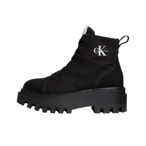 CKJ CALVIN KLEIN JEANS Ботильоны 6 см Женские Черные