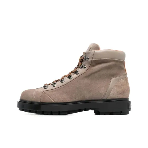 Santoni Модные ботильоны Мужские Светло-коричневые