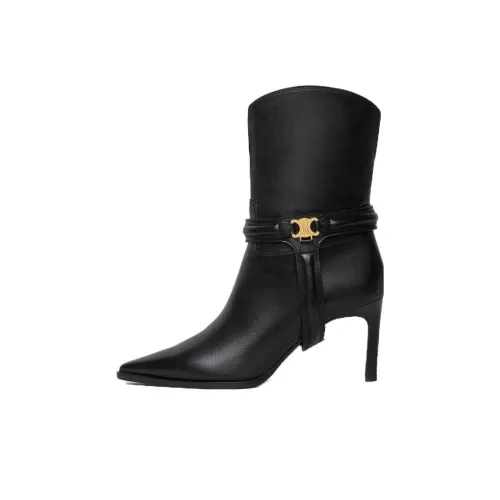 CELINE Ботильоны Женские Черные