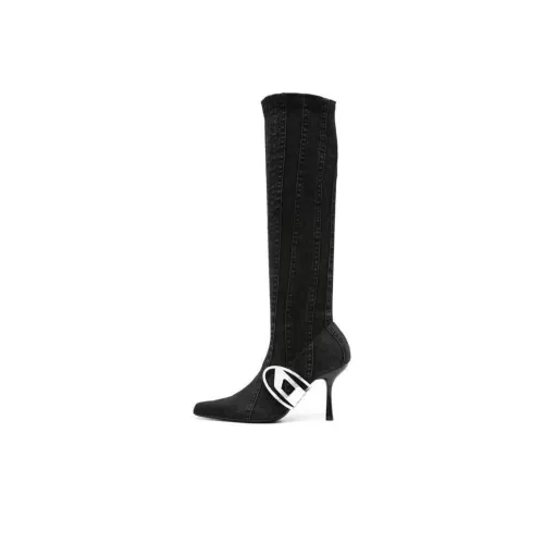 DIESEL Over The Knee Boots 10 см Женские Черные