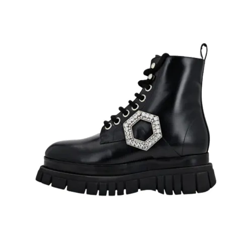 PHILIPP PLEIN HEXAGON Ботильоны Черные Женские