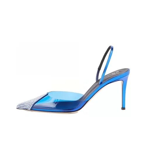 GIUSEPPE ZANOTTI Высокие каблуки Синий Женские