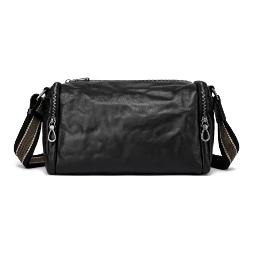 FAIRWHALE Сумка через плечо из коровьей кожи сумка на плечо сумка Camera стандартная мужская черная