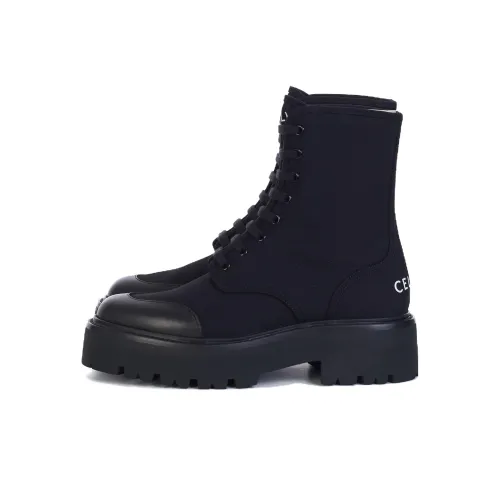 CELINE Модные ботильоны мужские черные