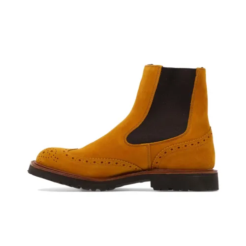 Tricker's Короткий Челси Мужской Желтый